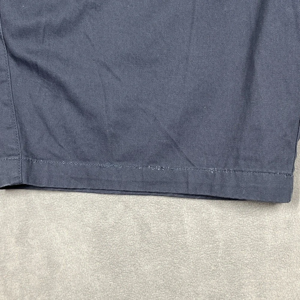 Islandia Men's Shorts 40 Navy Cotton Belted Flat Front Casual Summer NWT **READ* - Picture 3 of 14